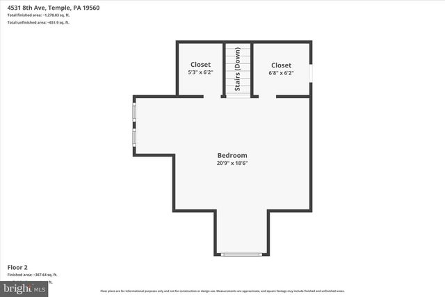 4531 8TH AVE, Temple, PA 19560