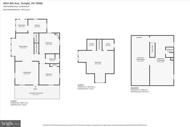 4531 8TH AVE, Temple, PA 19560