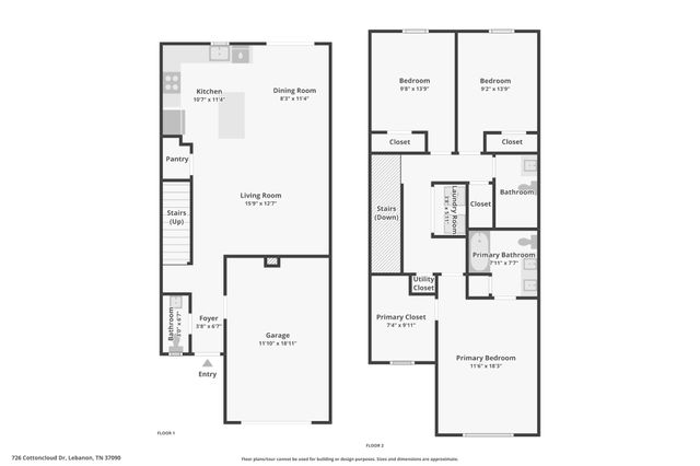 726 Cottoncloud Dr, Lebanon, TN 37090