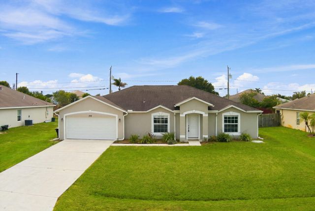 216 SW Kestor Drive, Port St. Lucie, Port St Lucie, FL 34953