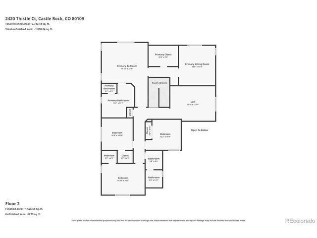 2420 Thistle Ct, Castle Rock, CO 80109