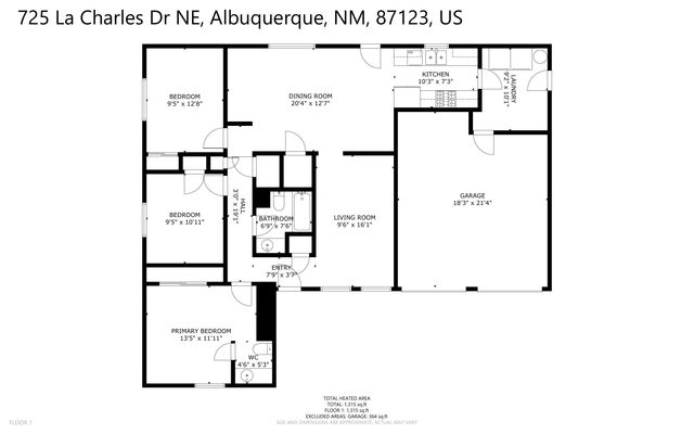 725 La Charles Drive NE, Albuquerque, NM 87123