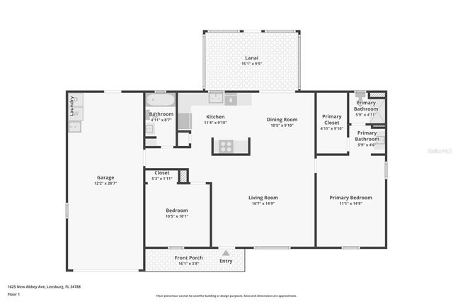 1625 NEW ABBEY AVENUE, Leesburg, FL 34788