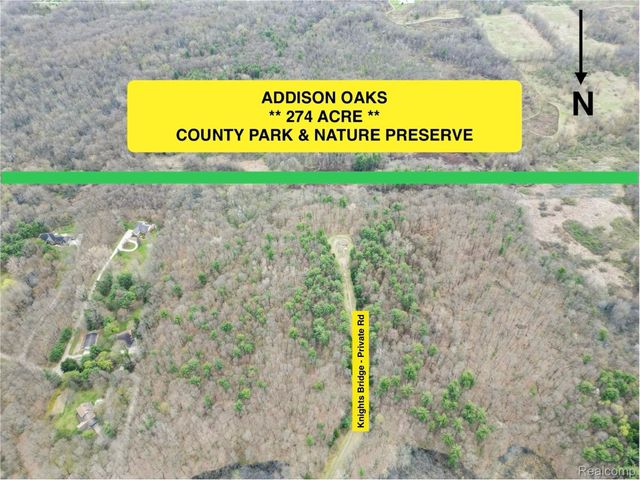 2.02 Acres VL - KNIGHTS BRIDGE Road, Addison Township, MI 48367