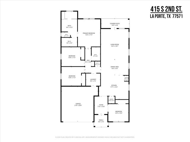 415 S 2nd Street, La Porte, TX 77571