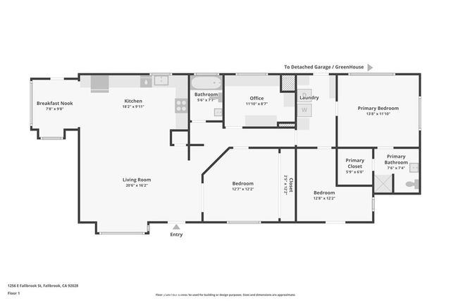 1256 E Fallbrook, Fallbrook, CA 92028