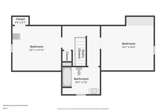 1634 Perry Highway, Portersville Boro, PA 16051
