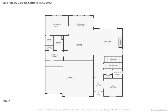 5559 Hickory Oaks Trail, Castle Rock, CO 80104