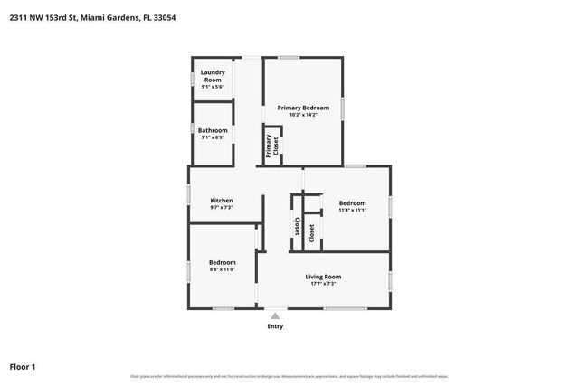 2311 NW 153RD Street, Miami Gardens, FL 33054