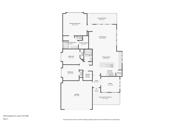 1075 Carpenter Court, Lavon, TX 75166