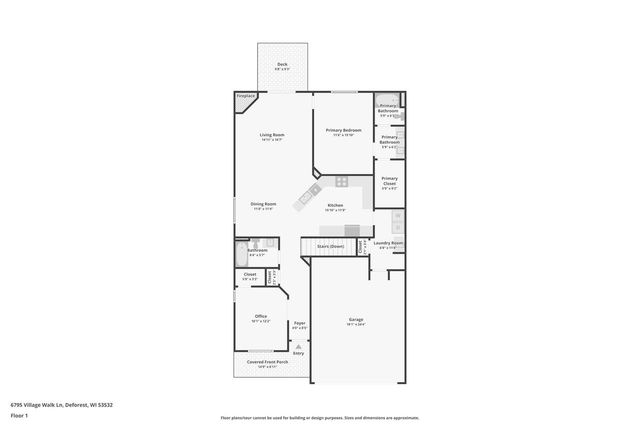 6795 Village Walk Lane, Deforest, WI 53532