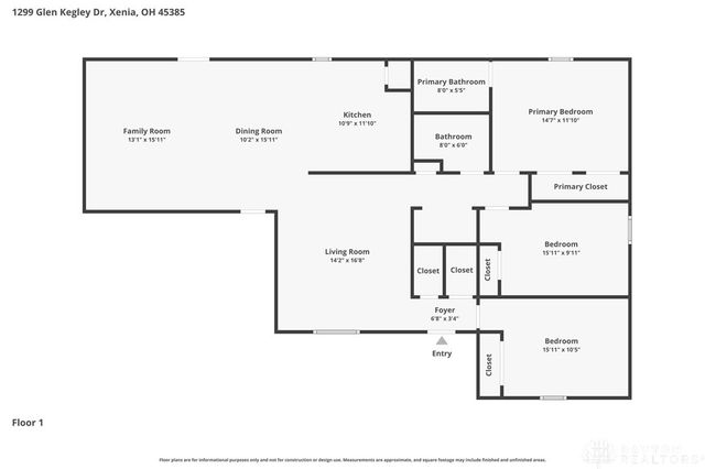 1299 Glen Kegley Drive, Xenia, OH 45385