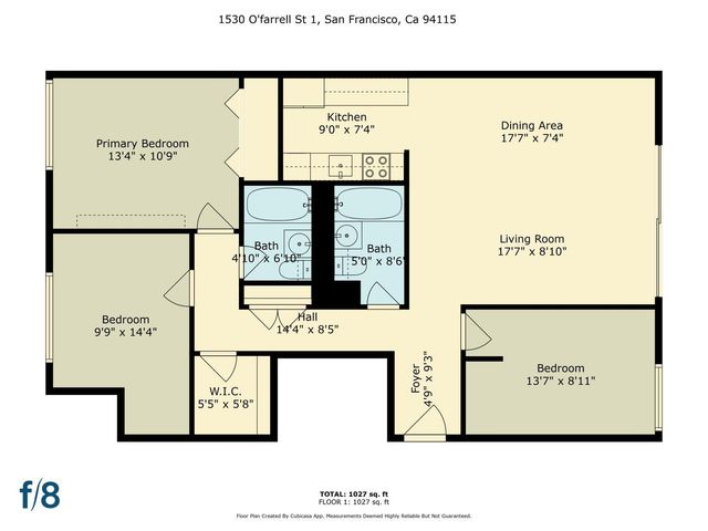 1530 Ofarrell Street 1, San Francisco, CA 94115