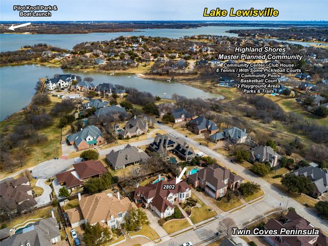 2802 Woodlake Court, Highland Village, TX 75077