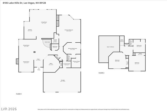 8105 Lake Hills Drive, Las Vegas, NV 89128