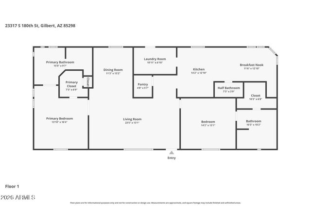 23317 S 180th Street -, Gilbert, AZ 85298