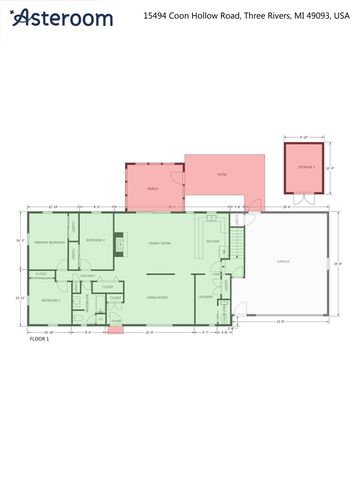 15494 Coon Hollow Road, Three Rivers, MI 49093