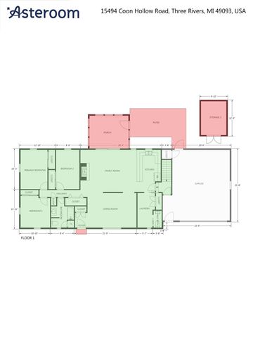 15494 Coon Hollow Road, Three Rivers, MI 49093