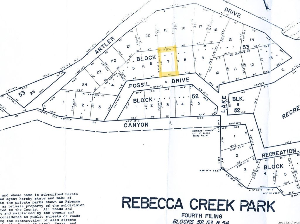 183 Fossil, Spring Branch, TX 78070