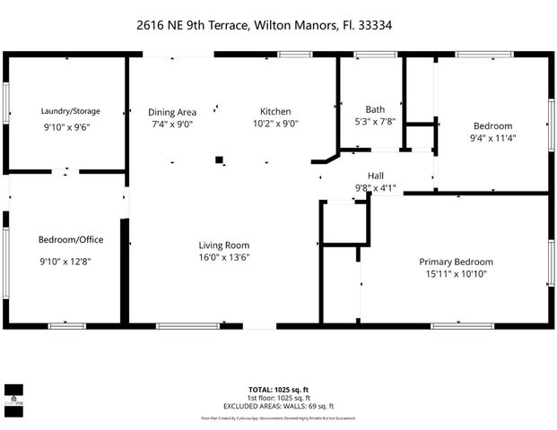 2616 NE 9th Terrace, Wilton Manors, FL 33334