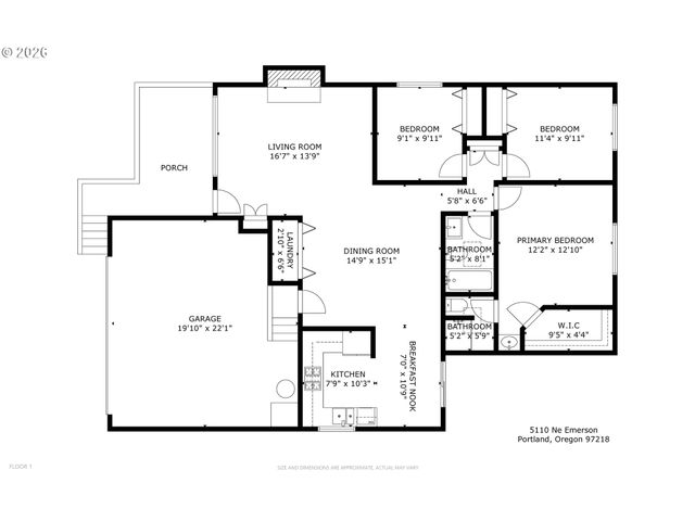 5110 Ne EMERSON Ct, Portland, OR 97218