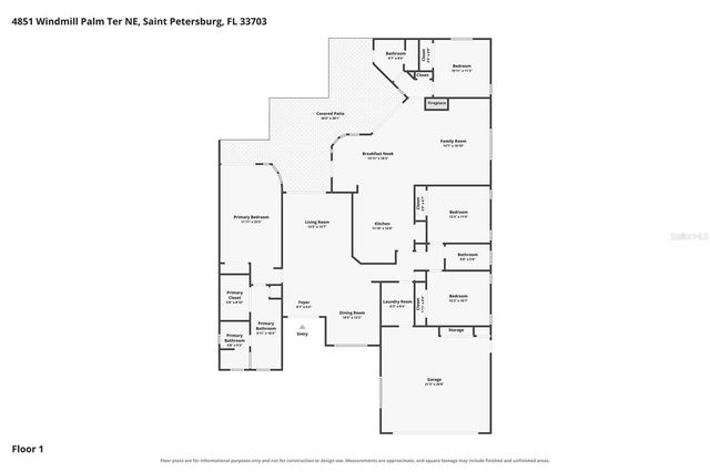 4851 WINDMILL PALM TERRACE NE, St Petersburg, FL 33703