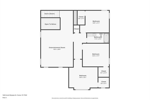 1403 Grand Olympia Drive, Fresno, TX 77545
