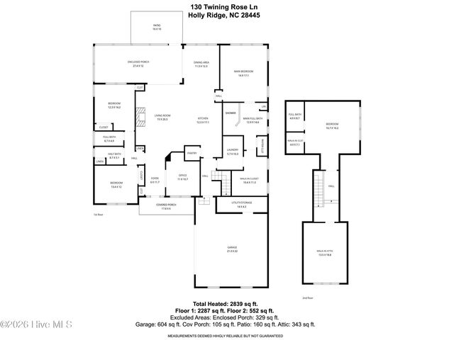 130 Twining Rose Lane, Holly Ridge, NC 28445