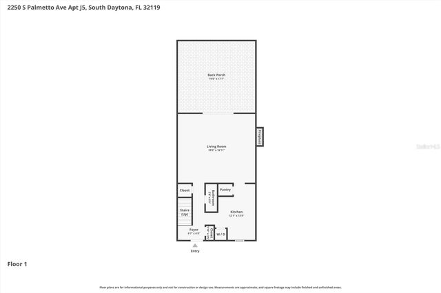 2250 S PALMETTO AVENUE J-5, South Daytona, FL 32119