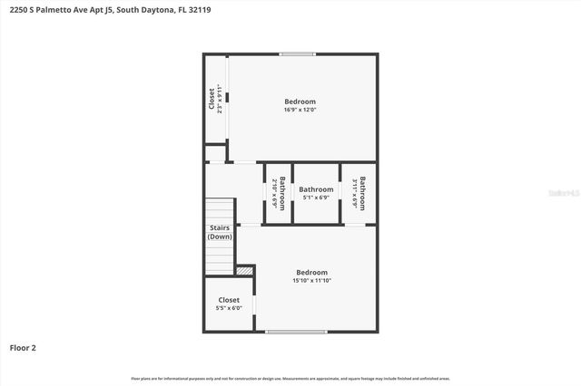 2250 S PALMETTO AVENUE J-5, South Daytona, FL 32119
