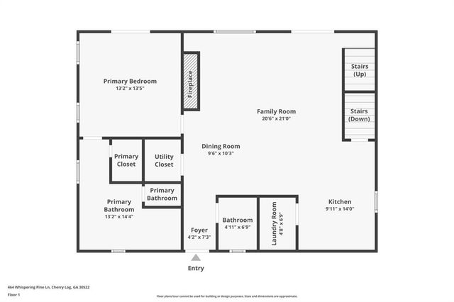 464 Whispering Pine Lane, Cherry Log, GA 30522