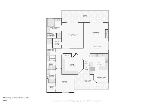 684 Vista Lago Circle N, Palm Desert, CA 92211