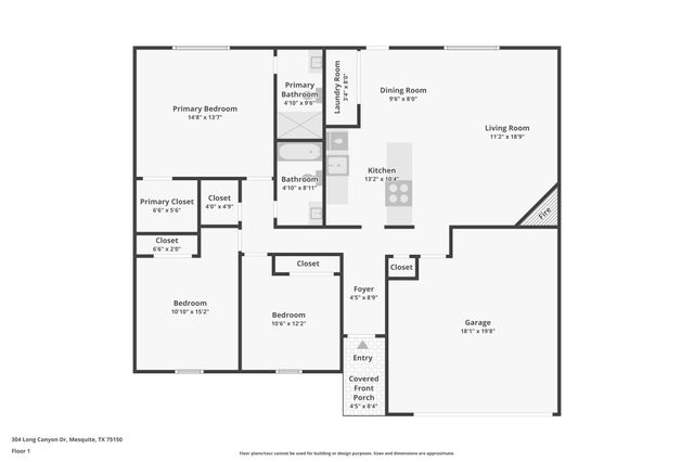 304 Long Canyon Drive, Mesquite, TX 75150