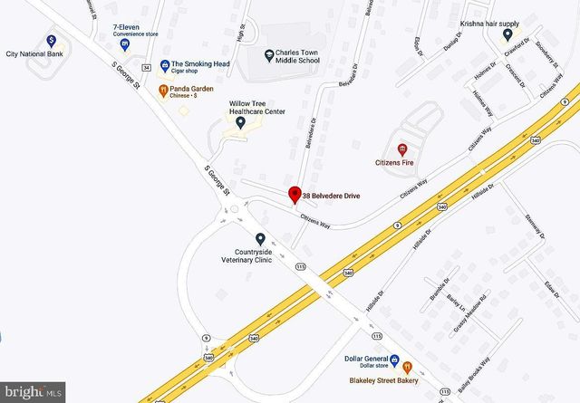 38 BELVEDERE DR, Charles Town, WV 25414