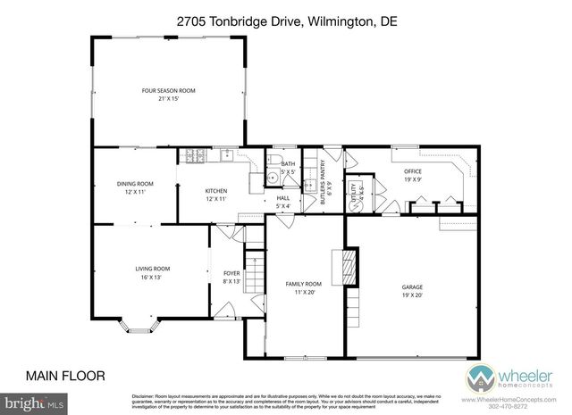 2705 TONBRIDGE DR, Wilmington, DE 19810