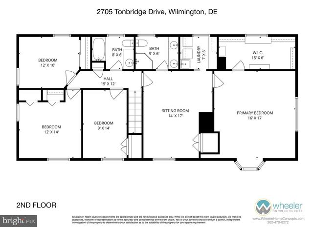 2705 TONBRIDGE DR, Wilmington, DE 19810