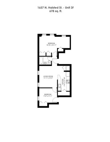 1657 N Halsted Street 3F, Chicago, IL 60614