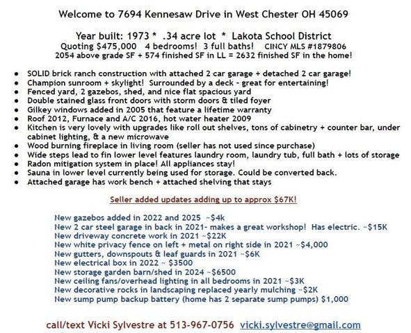 7694 Kennesaw Drive, West Chester, OH 45069