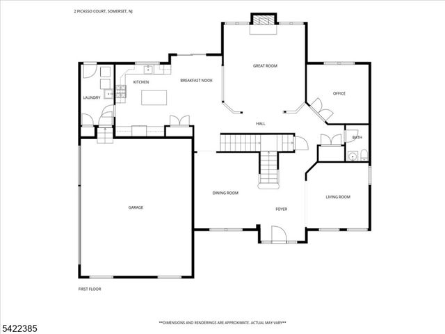 2 Picasso Court, Franklin Twp., NJ 08873