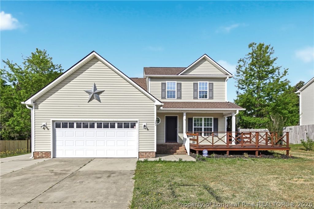 246 Fallingleaf Drive, Raeford, NC 28376 — exterior