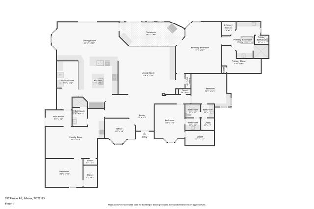 767 Farrar Road, Palmer, TX 75152