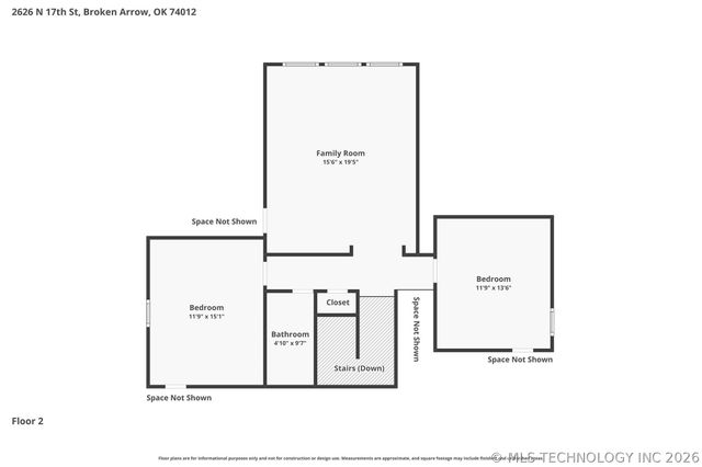 2626 N 17th Street, Broken Arrow, OK 74012