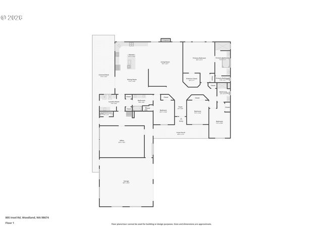 805 INSEL Rd, Woodland, WA 98674