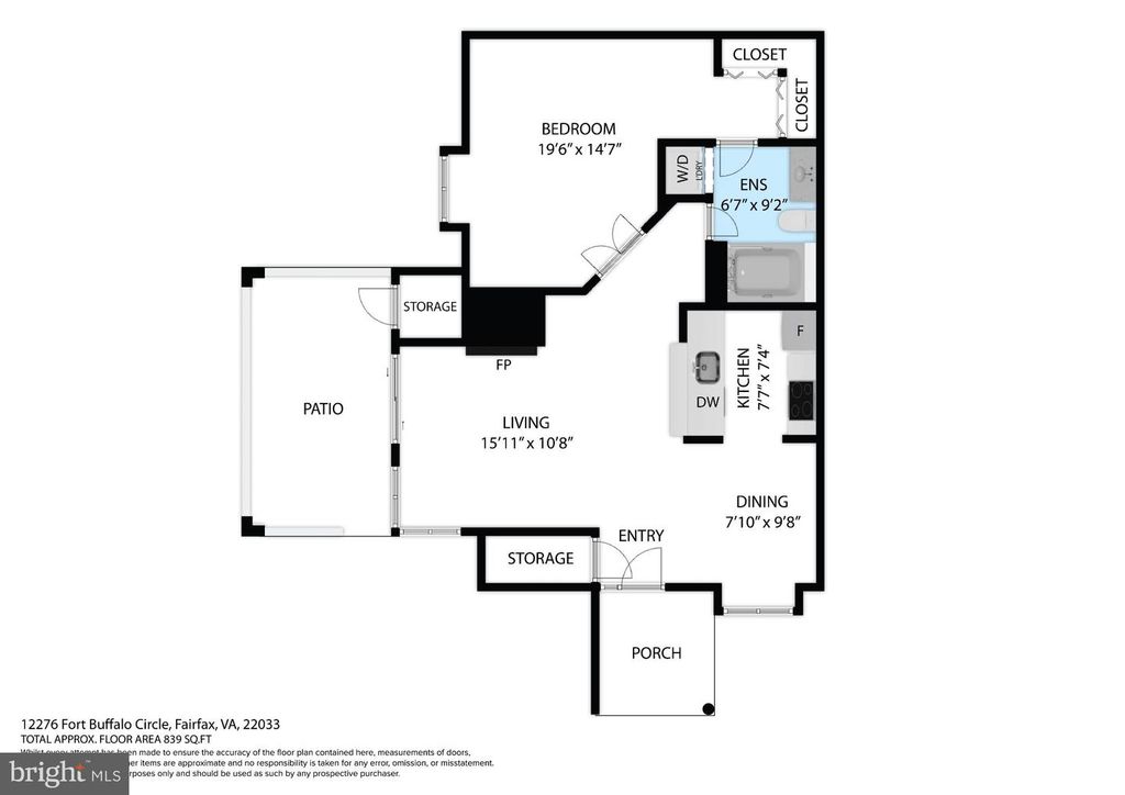 12276 FORT BUFFALO CIR #501, Fairfax, VA 22033