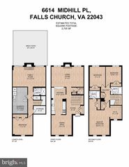 6614 MIDHILL PL, Falls Church, VA 22043