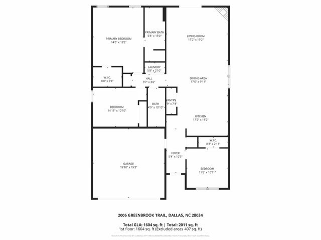 2006 Greenbrook Trail, Dallas, NC 28034