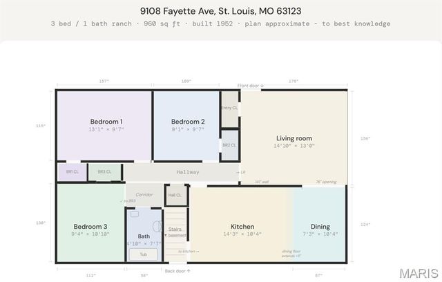 9108 Fayette Avenue, St Louis, MO 63123