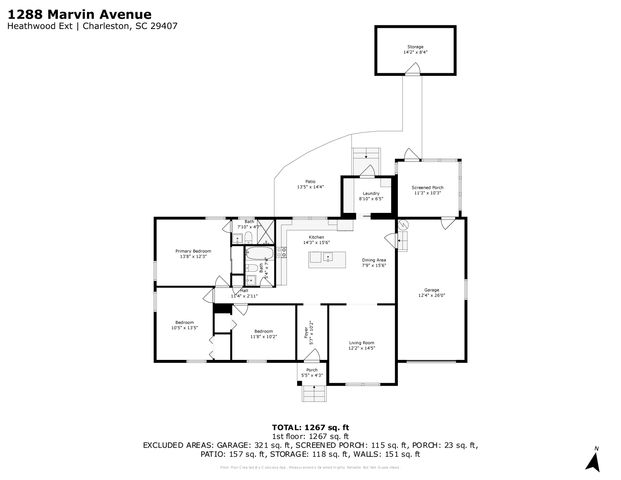 1288 Marvin Avenue, Charleston, SC 29407