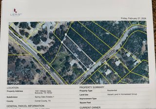 1091 Hillside Oaks, Bulverde, TX 78163