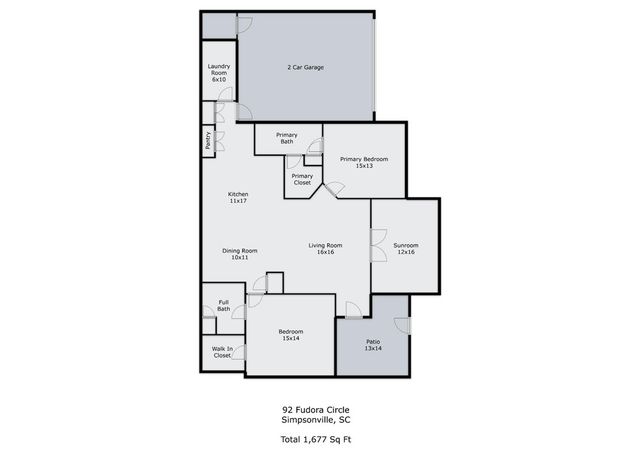 92 Fudora Circle, Simpsonville, SC 29681